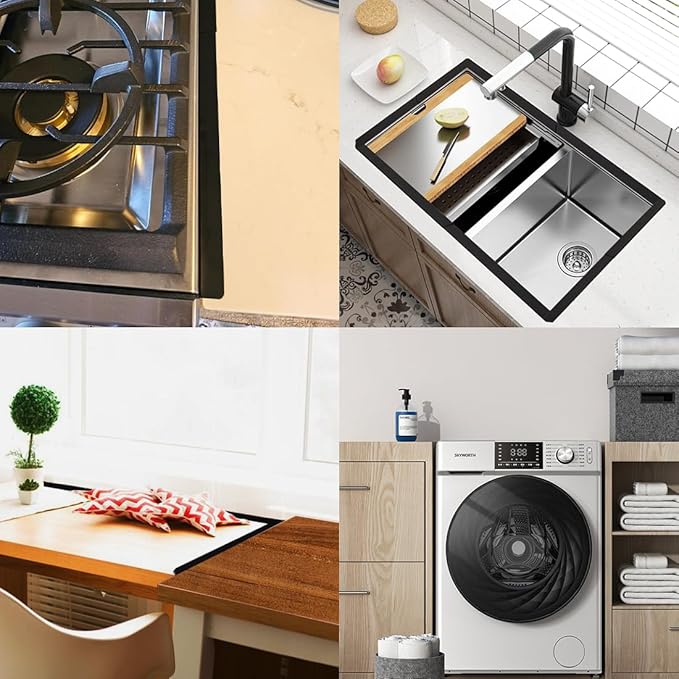 🔥HOT SALE 49% OFF - 🎁Retractable Stainless Steel Stove Gap Covers
