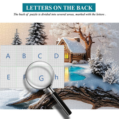 Winter's Secret Realm Jigsaw Puzzle 1000 Pieces