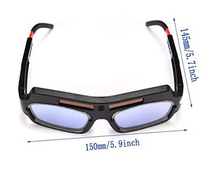 🎁⏳Solar Auto-Darkening Welding Goggles – Eye Protection with Smart Light Control