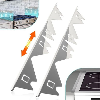 🔥HOT SALE 49% OFF - 🎁Retractable Stainless Steel Stove Gap Covers