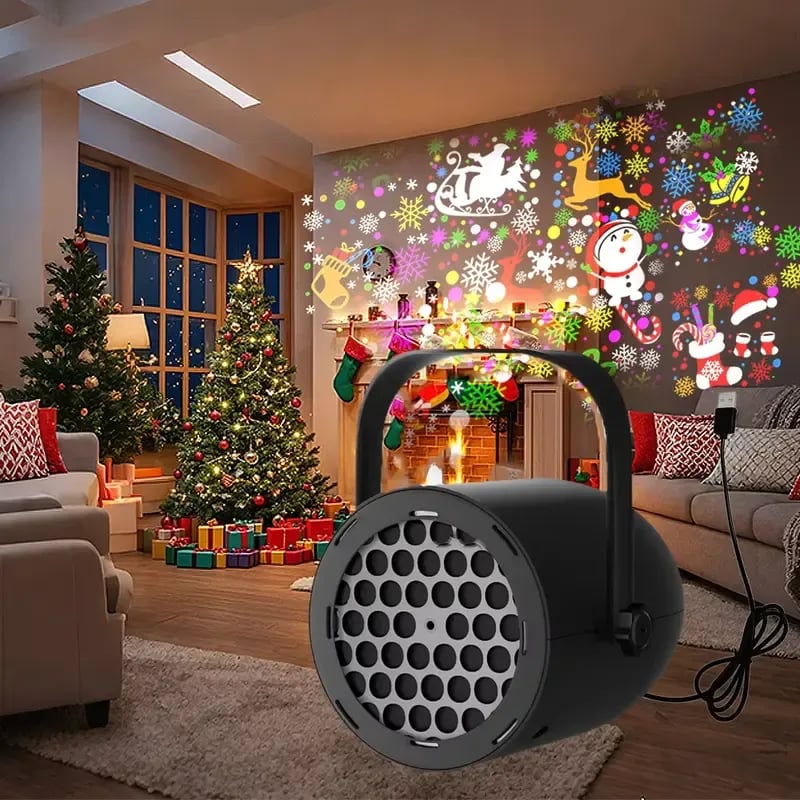 (🎄Early Christmas Sale 49%)🔌LED Christmas Projection Lamp